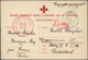 Thematik: Rotes Kreuz / Red Cross: 1870/1945, Germany/Europe. Lot Of 34 Covers And Enteries (used/un - Croix-Rouge