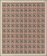 Thematik: Tiere, Fauna / Animals, Fauna: 1918, North Borneo. Set Of 11 Complete Sheets Of 100 Of The - Other & Unclassified