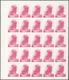 Thematik: Tiere-Affen / Animals-monkeys: 1972. Sharjah. Progressive Proof (5 Phases) In Complete She - Singes