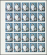 Thematik: Tiere-Katzen / Animals-cats: 1972. Sharjah. Progressive Proof (6 Phases) In Complete Sheet - Gatos Domésticos