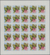 Thematik: Tiere-Schmetterlinge / Animals-butterflies: 1968, Burundi. Progressive Proofs Set Of Sheet - Papillons