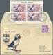 Delcampe - Thematik: Tiere-Vögel / Animals-birds: 1950/2005 (ca.), Accumulation Of Apprx. 170 Covers/cards With - Autres & Non Classés