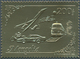 Thematik: Verkehr / Traffic: 1993, Mongolia. Set Of 100 Perforated GOLD Stamps And 100 Perforated SI - Otros & Sin Clasificación