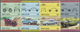 Thematik: Verkehr-Auto / Traffic-car: 1984, ST. LUCIA: Cars Se-tenant Complete Set Of 16 With Panhar - Voitures