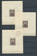 Belgien: 1936, Lot Of Souvenir Sheets: Borgerhout Sheet Six U/m Copies (one With Postmark In Margin) - Autres & Non Classés