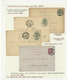 Delcampe - Belgien - Ganzsachen: 1870/1960: Specialised Collection Of Well Over 350 Envelopes And Postcards Wit - Autres & Non Classés