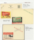 Delcampe - Belgien - Ganzsachen: 1870/1960: Specialised Collection Of Well Over 350 Envelopes And Postcards Wit - Otros & Sin Clasificación