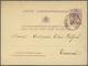 Belgien - Ganzsachen: 1878/1882, 5c. + 5c. Lilac Reply Card, Specialised Collection Of 13 Pieces, E. - Andere & Zonder Classificatie