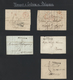 Belgien - Stempel: TRANSIT MARKINGS, MARQUES D'ENTREES En Belgique, 1803/1852 Ca., Collection Of 23 - Autres & Non Classés