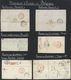 Belgien - Stempel: TRANSIT MARKINGS, MARQUES D'ENTREES En Belgique, 1803/1852 Ca., Collection Of 23 - Autres & Non Classés