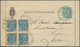 Dänemark - Ganzsachen: 1882/1929, Group Of 16 Used Stationeries (cards, Letter Cards And Envelopes), - Enteros Postales