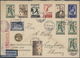 Finnland: 1926/1952, A Lovely Assortment Of More Than 80 Entires, Showing Many Attractive Frankings, - Neufs