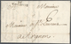 Frankreich - Vorphilatelie: 1744/1791 Ca., Useful Lot Of 160 Folded Letters With Cancellations Of Th - Autres & Non Classés