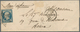 Delcampe - Frankreich: 1854/1868, NAPOLEON NON DENTELE/DENTELE, Assortment Of 39 Entires Incl. Two Single Frank - Otros & Sin Clasificación