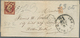 Delcampe - Frankreich: 1854/1868, NAPOLEON NON DENTELE/DENTELE, Assortment Of 39 Entires Incl. Two Single Frank - Autres & Non Classés