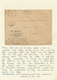 Frankreich: 1854/1922, Small Collection Of 27 Letters And Cards, Well Written Up On Leaves. Containi - Autres & Non Classés