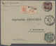 Frankreich: 1910/50 (ca.), Sammlung Von Ca. 335 Einschreibe-Briefen, Sehr Spezialisiert Mit Vielen T - Autres & Non Classés
