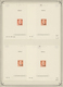 Frankreich: 1927, CAISSE D'AMORTISSEMENT, Complete Set Of 99 Numbered Essais, Epreuve De Luxe Showin - Autres & Non Classés