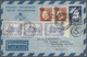 Griechenland - Ganzsachen: 1949/1990 (ca.), Accumulation Ofabout 530 Unused And Used/CTO Airletters - Enteros Postales