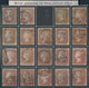 Großbritannien: 1854/1860 (ca.), 1d. Red Perf., Specialised Accumulation Of Nearly 2.500 Stamps, Sho - Autres & Non Classés