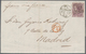 Delcampe - Großbritannien: 1861/1869, 6d. Foreign Rate Franked By Surface-printed Issues, Lot Of 52 Lettersheet - Autres & Non Classés