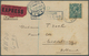 Großbritannien: 1912/1936 (ca.), KING GEORGE V: Unusual Accumulation With 18 Covers Of The KGV Issue - Autres & Non Classés