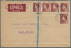 Großbritannien: 1936/1942, EDWARD VIII, Lot Of 18 Covers/cards, Mainly Airmail To Overseas, One F.d. - Otros & Sin Clasificación