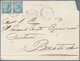 Italien: 1880/1895 (ca.), 7 Gemeindebriefe Mit Verschiedenen Frankaturen, Stempeln Und Adressaten, A - Mint/hinged