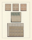 Luxemburg: 1859/1884, Mint Collection Of 95 Stamps Within Units, Neatly Mounted On Leaves, Comprisin - Lettres & Documents