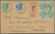 Monaco: 1809/1920, Group Of Four Better Entires, From Pre-philately (inlc. 1839 Menton Cover), Attra - Neufs