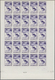 Monaco: 1948, Olympic Games, Airmail Stamps IMPERFORATE, Four Values Complete In Marginal Blocks Of - Neufs