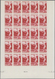 Monaco: 1948, Olympic Games, Airmail Stamps IMPERFORATE, Four Values Complete In Marginal Blocks Of - Neufs