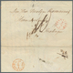 Delcampe - Niederlande - Vorphilatelie: 1700/1868, Gehaltvolle Sammlung Mit über 60 Briefen Im Album. Dabei 3 B - ...-1852 Precursores