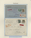 Niederlande: 1925/1946, Specialized Exhibition Collection "postal Rates" With 78 Covers, Comprising - Lettres & Documents