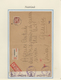 Delcampe - Niederlande: 1925/1946, Specialized Exhibition Collection "postal Rates" With 78 Covers, Comprising - Cartas & Documentos