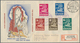 Niederlande: 1950/1964 (ca.), Bestand Von Ca. 40 Ersttagsbriefen Mit Kompletten Sätzen Dabei Viele B - Lettres & Documents