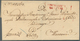 Polen - Vorphilatelie: 1800/1850 Appr., Useful Accumulation Of Folded Letters Concerning Only The Ti - ...-1860 Prefilatelia