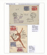 Polen: 1926/1939, BALLOON MAIL, Specialised Collection Of 56 Balloon Covers/cards, Neatly Arranged O - Autres & Non Classés