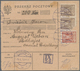 Polen - Lokalausgaben 1915/19: 1919/1923 (ca): 132 Postal Orders Franked With Postage Due Stamps Fro - Otros & Sin Clasificación