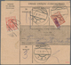 Delcampe - Polen - Lokalausgaben 1915/19: 1919/1923 (ca): 132 Postal Orders Franked With Postage Due Stamps Fro - Autres & Non Classés