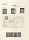 Delcampe - Portugal: 1853/1864, Specialised Exhibit Collection Of Embossed First Issues On Apprx. 70 Album Page - Neufs