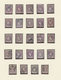 Rumänien: 1868, Carol Heads Imperforate, Used Collection Of 161 Stamps Neatly Arranged On Album Page - Autres & Non Classés