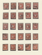 Rumänien: 1871/1872, Carol Heads Imperforate, Used Collection Of 75 Stamps Neatly Arranged On Album - Autres & Non Classés