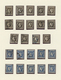 Rumänien: 1871/1872, Carol Heads Imperforate, Used Collection Of 75 Stamps Neatly Arranged On Album - Otros & Sin Clasificación