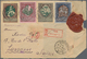 Russland: 1880's-1940's Ca.: More Than 100 Postal Stationery Items, Postcards And Covers (some Front - Oblitérés