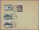 San Marino: 1890/1951, Lot Of Ca. 38 Postal Stationery Postcards, Covers And Letter Cards, FDC Used/ - Autres & Non Classés