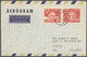 Schweden - Ganzsachen: 1949/89 (ca.), Bestand Von Ca. 210 Ungebrauchten Und Gebrauchten AEROGRAMMEN - Enteros Postales