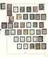 Schweiz: 1850-1937 Ca.: Sammlungs- Und Dublettenpartie Der Semiklassischen Ausgaben Ab Rayons, Dabei - Autres & Non Classés