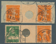 Delcampe - Schweiz: 1908-1930, ZUSAMMENDRUCKE UND BOGEN: Umfangreiche Kollektion Von 41 Kompletten Bogen (9 Zus - Autres & Non Classés