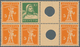 Delcampe - Schweiz: 1908-1930, ZUSAMMENDRUCKE UND BOGEN: Umfangreiche Kollektion Von 41 Kompletten Bogen (9 Zus - Other & Unclassified
